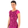 Kvinner t-skjorte Karpos Loma Print W Jersey cabaret bordeaux